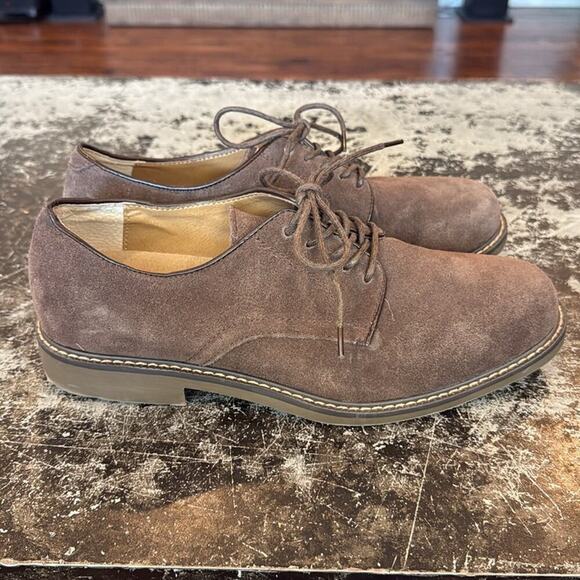 Mens GH Bass Brown Suede Vintage Buck Shoes Size 9 main image 6